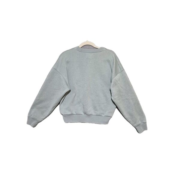 Everlane Women's Long Sleeve Cotton Blend Pullover Neck Medium - Picture 6 of 8